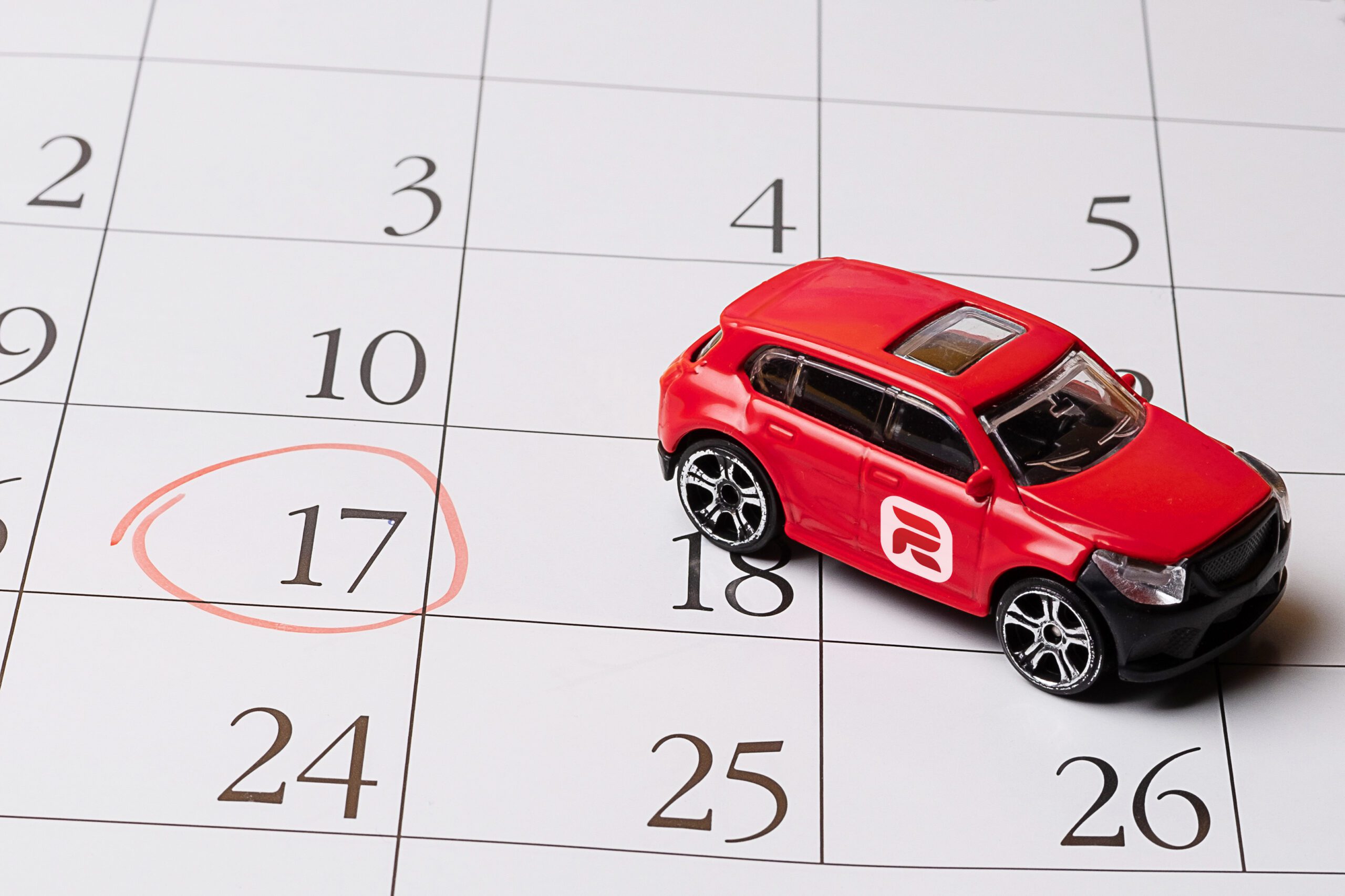 redline lot services calendar